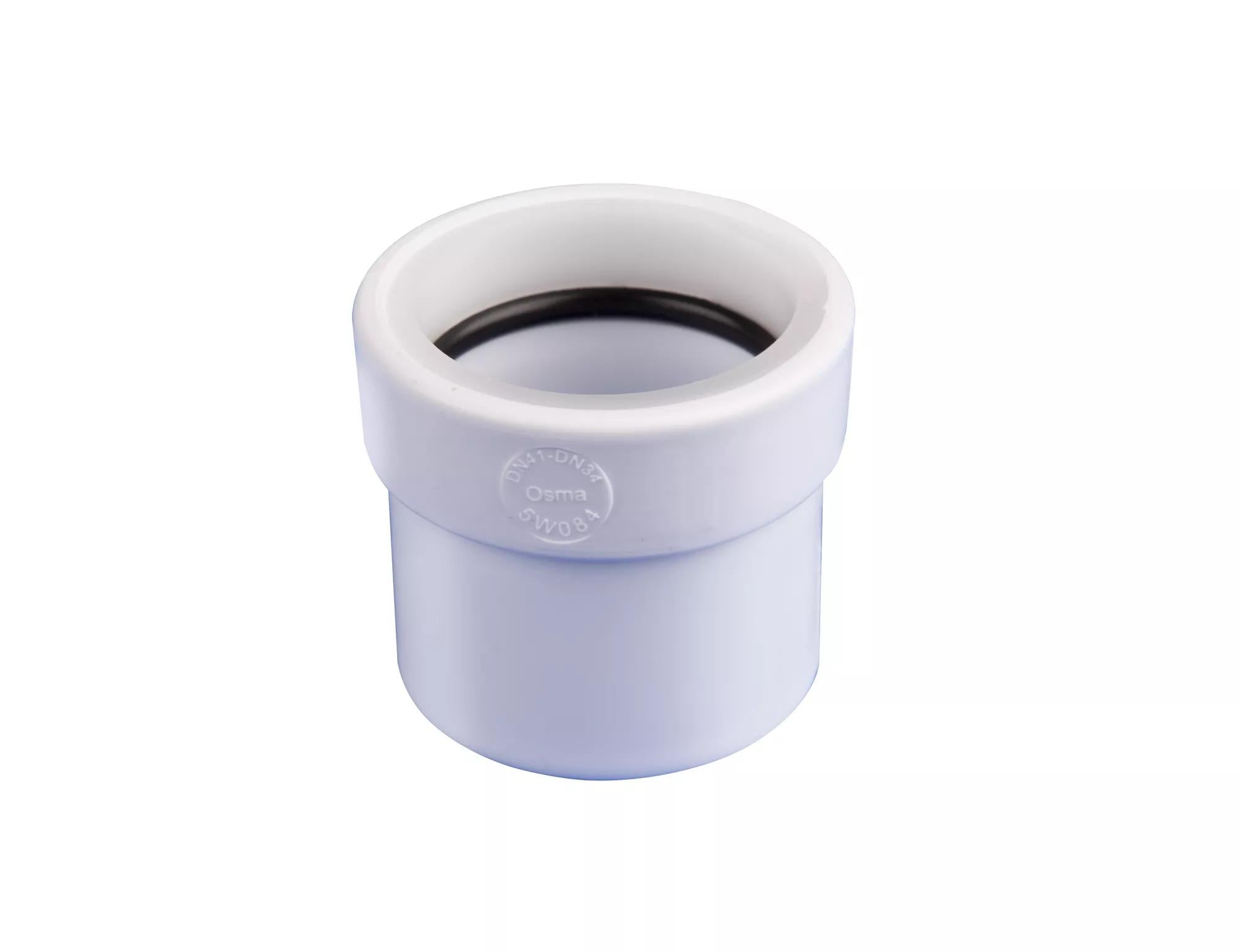 Osma Pushfit Reducer 1.5" To 1.4" White 40x32mm