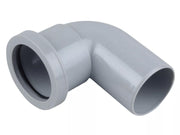 Osma BS5452 40mm Spigot Bend 90° Grey