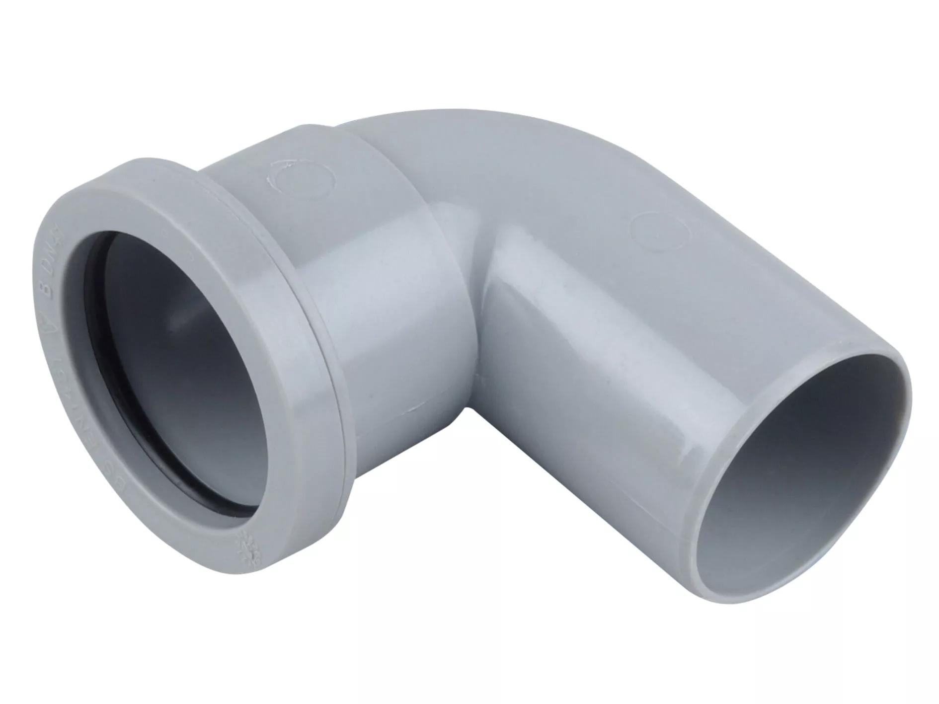 Osma BS5452 40mm Spigot Bend 90° Grey