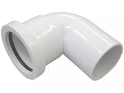 Osma BS5452 40mm 90° Spigot Bend White
