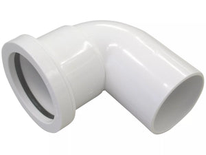 Osma BS5452 40mm 90° Spigot Bend White