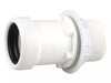 Osma Weld 40mm Straight Tank Connector White