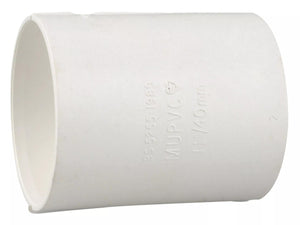 Osma PVC-C 40mm Double Socket White