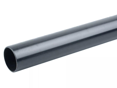 Osma PVC-C 40mm Pipe 3 Metre Black