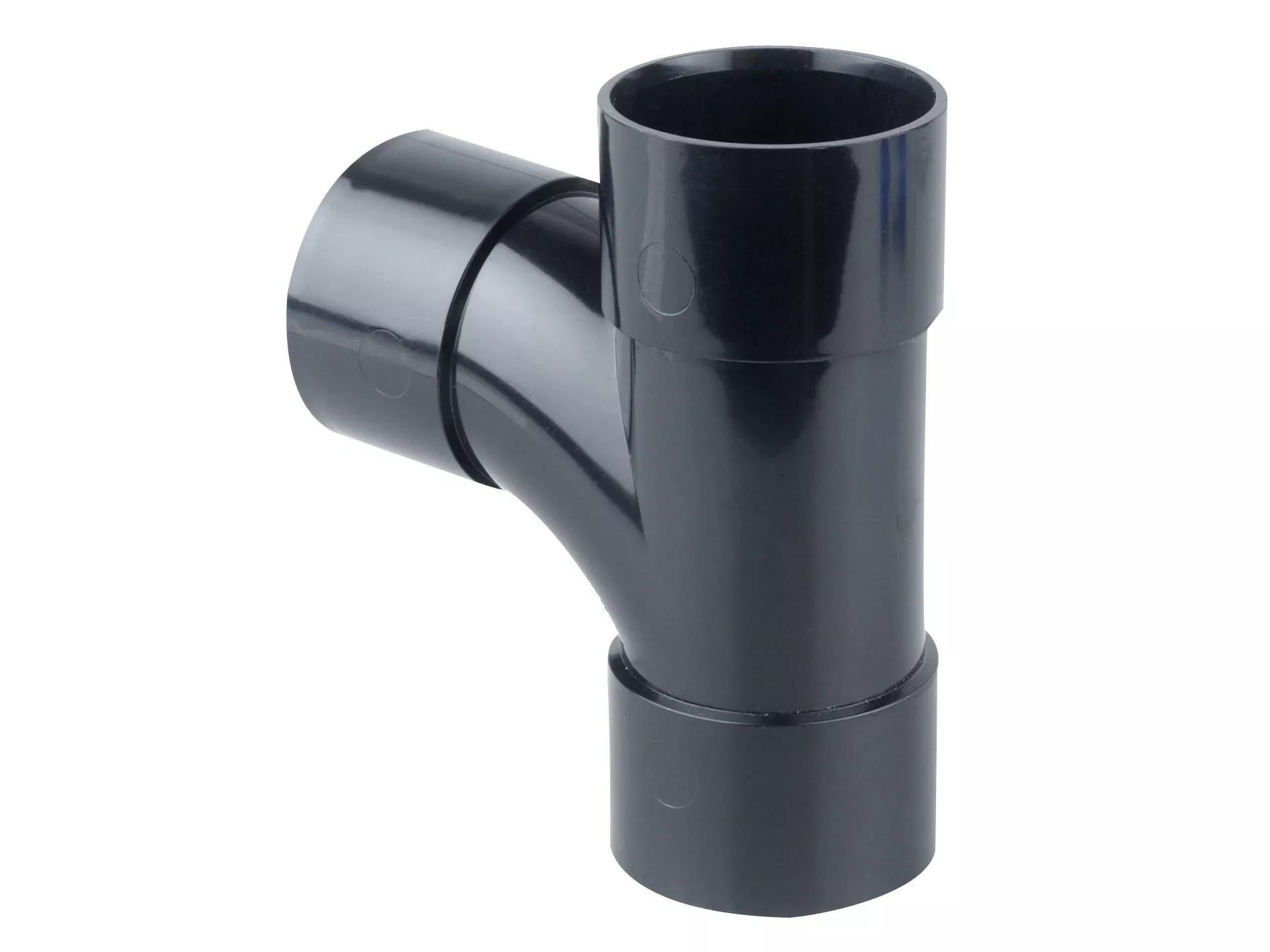 Osma Weld PVC-C 50mm Tee 87.5° Black 50x50x50mm