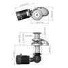 VETUS RC10-8 12V 100TDC 56:1 Capstan 8mm~5/16" 1000W (P102573)