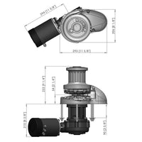 VETUS MAXWELL RC12-10 HYD Capstan (P104942)