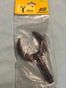 Black plastic rowlock 55mm  Plastimo 16539