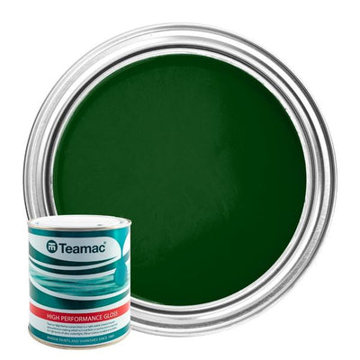 Teamac Marine Gloss Paint in Cypress Green (1 Litre / 86)