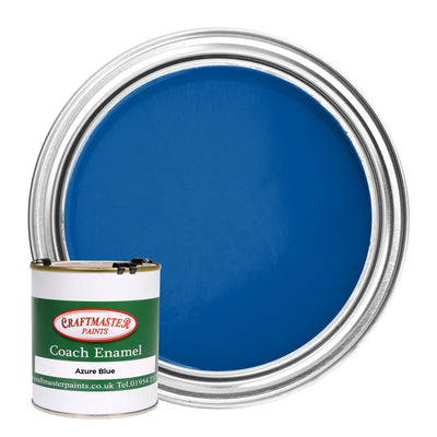 Craftmaster Coach Enamel Boat Paint in Azure Blue (500ml)