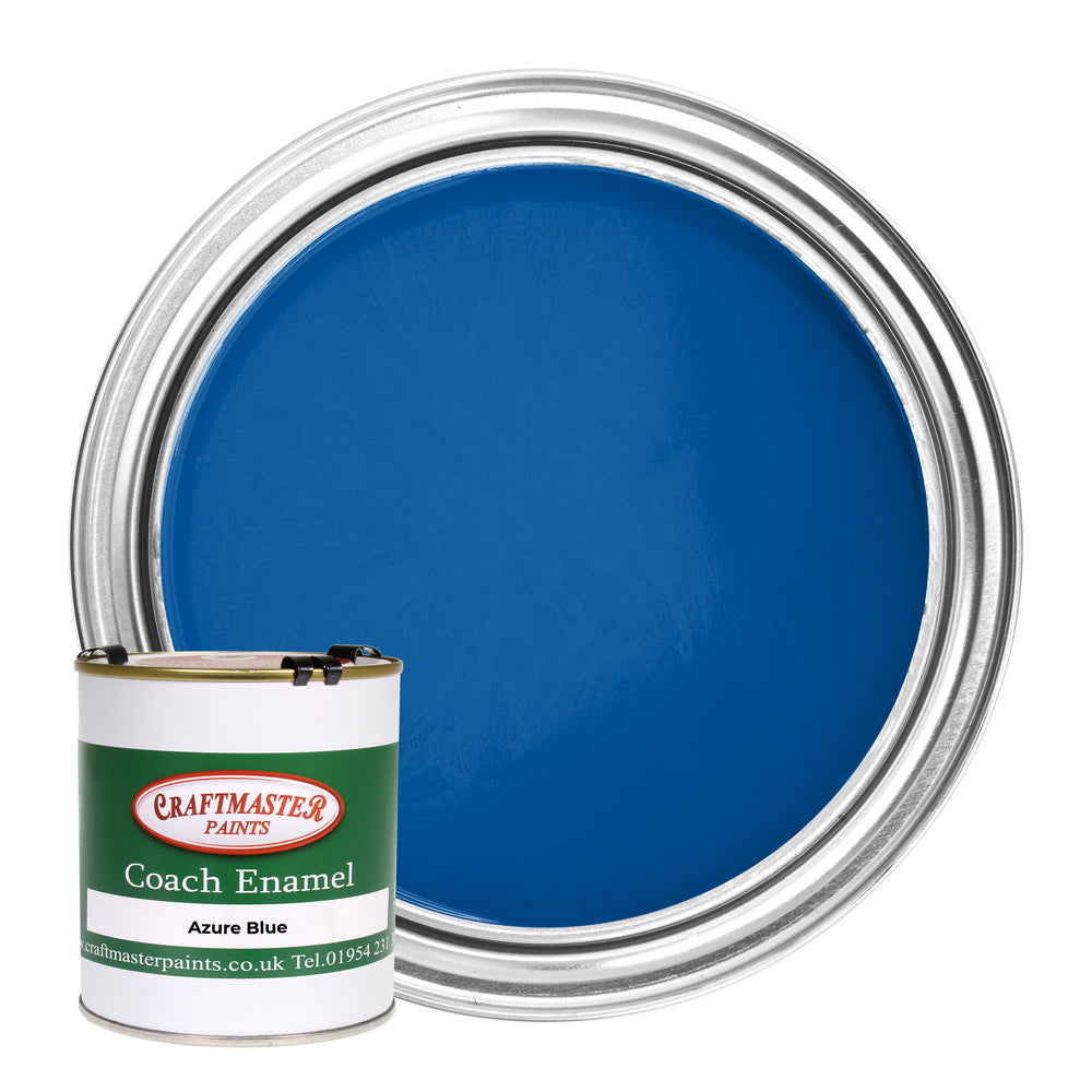 Craftmaster Coach Enamel Boat Paint in Azure Blue (500ml)