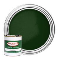 Craftmaster Coach Enamel Boat Paint in Classic Green (500ml)