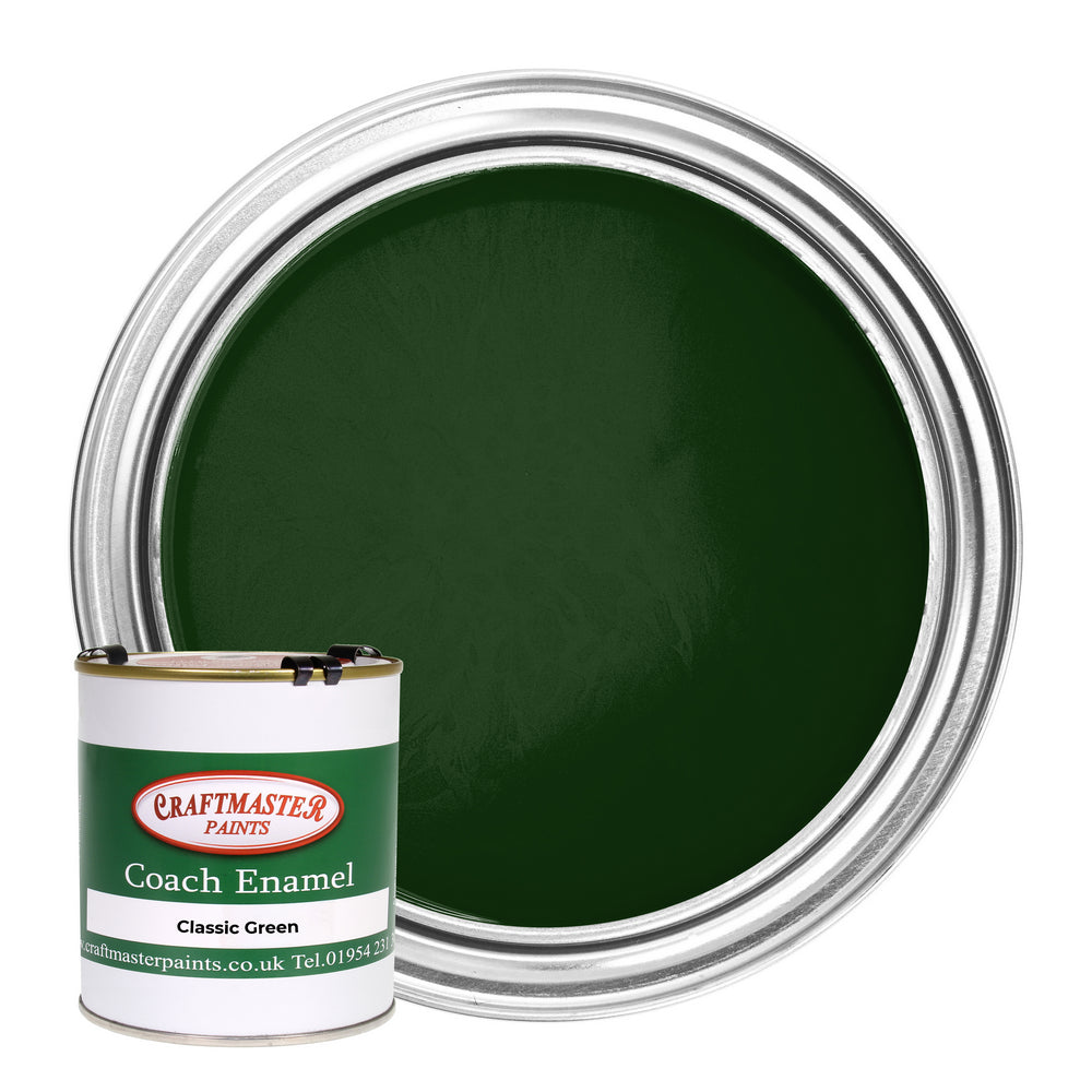 Craftmaster Coach Enamel Boat Paint in Classic Green (500ml)