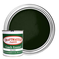 Craftmaster Coach Enamel Boat Paint in Dark Green (1 Litre)