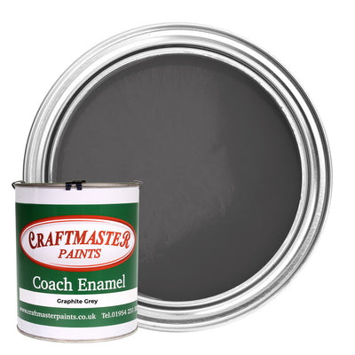 Craftmaster Coach Enamel Boat Paint in Graphite Grey (1 Litre)