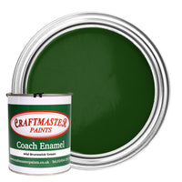 Craftmaster Coach Enamel Boat Paint in Mid Brunswick Green (1 Litre)