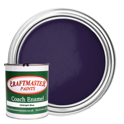 Craftmaster Coach Enamel Boat Paint in Midnight Blue (1 Litre)