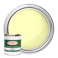 Craftmaster Coach Enamel Boat Paint in Off White (500ml)