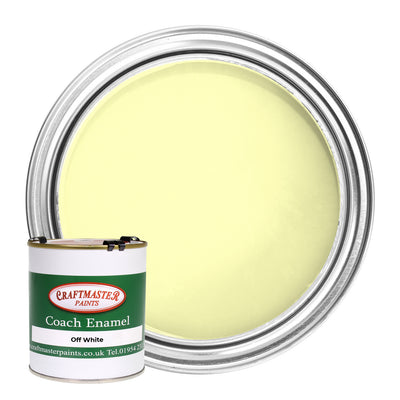 Craftmaster Coach Enamel Boat Paint in Off White (500ml)