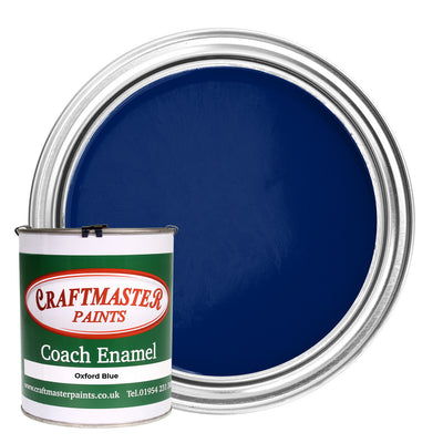 Craftmaster Coach Enamel Boat Paint in Oxford Blue (1 Litre)