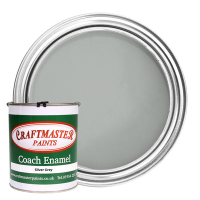 Craftmaster Coach Enamel Boat Paint in Silver Grey (1 Litre)