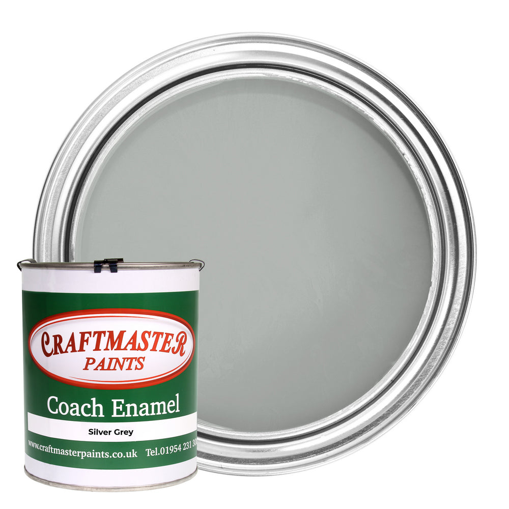Craftmaster Coach Enamel Boat Paint in Silver Grey (1 Litre)