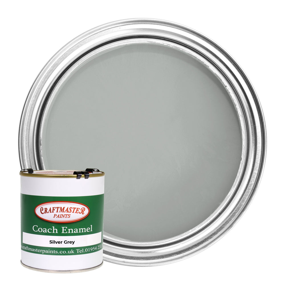 Craftmaster Coach Enamel Boat Paint in Silver Grey (500ml)
