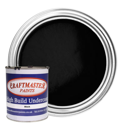 Craftmaster Undercoat Boat Paint in Black (1 Litre)