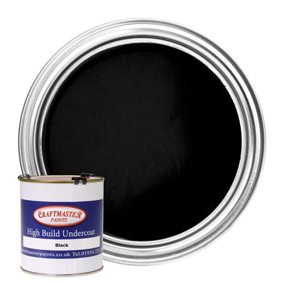 Craftmaster Undercoat Boat Paint in Black (500ml)