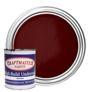 Craftmaster Undercoat Boat Paint in Dark Red (1 Litre)