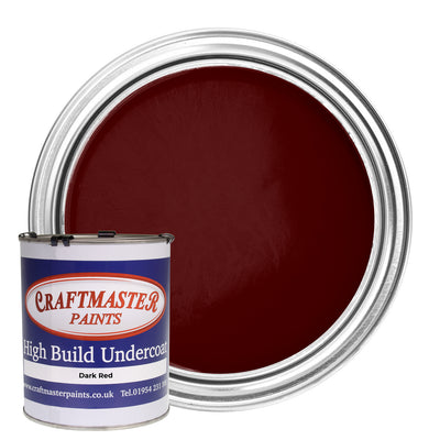 Craftmaster Undercoat Boat Paint in Dark Red (1 Litre)