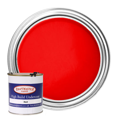 Craftmaster Undercoat Boat Paint in Mid Red (500ml)