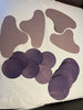 ASSORTED BAG OF HYPALON PATCHES GREY AND NAVY