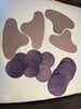 ASSORTED BAG OF HYPALON PATCHES GREY AND NAVY
