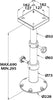 VETUS Telescopic pedestal (PCMS2969)