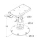 VETUS Pedestal adjustable (PCMS4363)