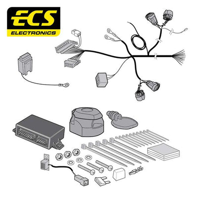 ECS 13 Pin Wiring Kit (Socket has only 8 pins)