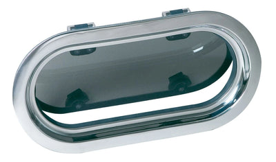 VETUS porthole, S/S (AISI 316), Area I, cut-outsize 322mm, including mosquito screen (PMS23A1)
