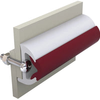 VETUS Vinyl rubbing strake, white, POLY 35 x 28 mm