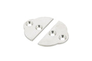 VETUS Set of 2 stainless steel end pieces for rubbing strake type POLY4S