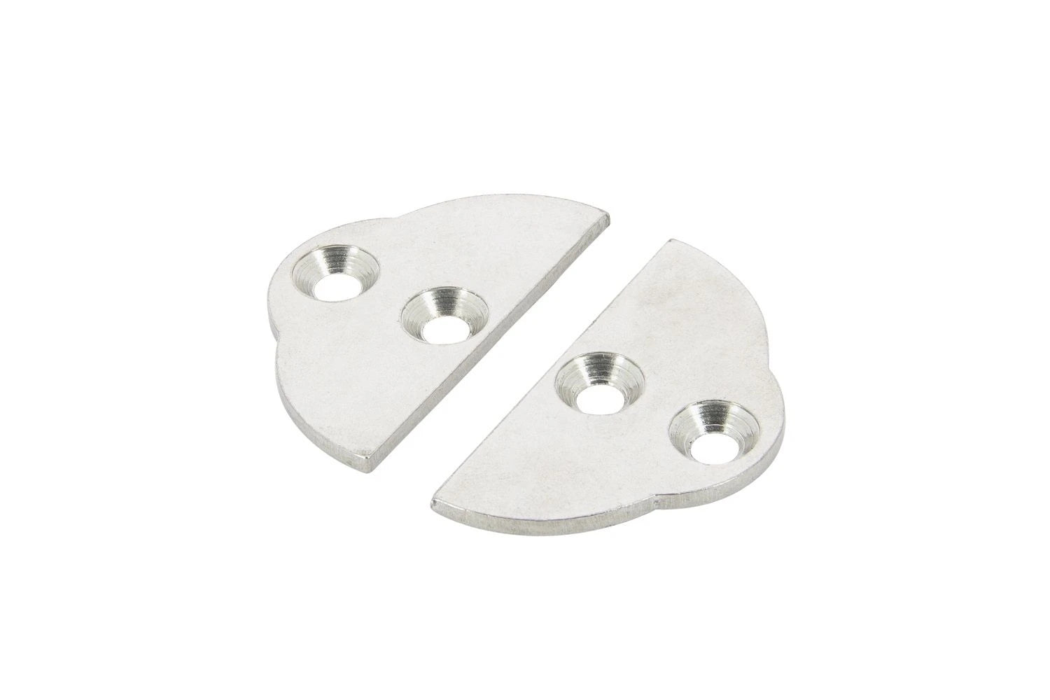 VETUS Set of 2 stainless steel end pieces for rubbing strake type POLY4S