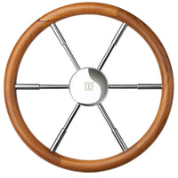 VETUS steering wheel with teak rim, 400 mm
