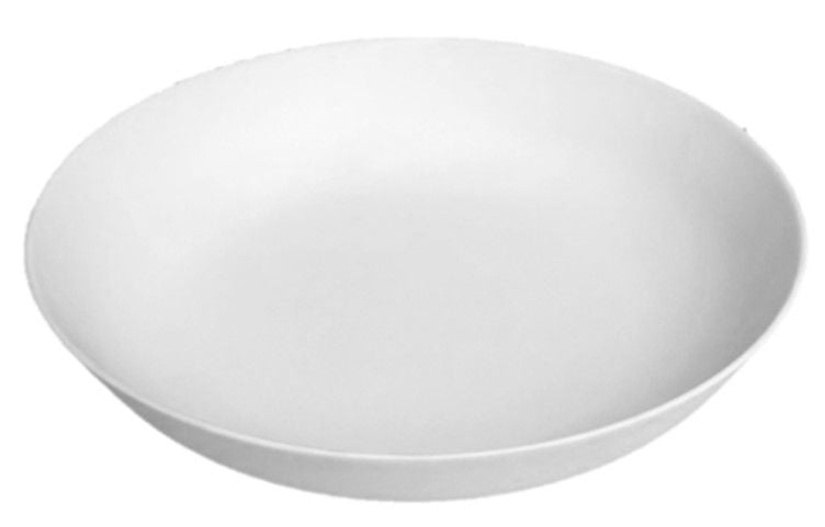 Sorona Non-Slip Pasta Bowl -White w/Black Non Slip