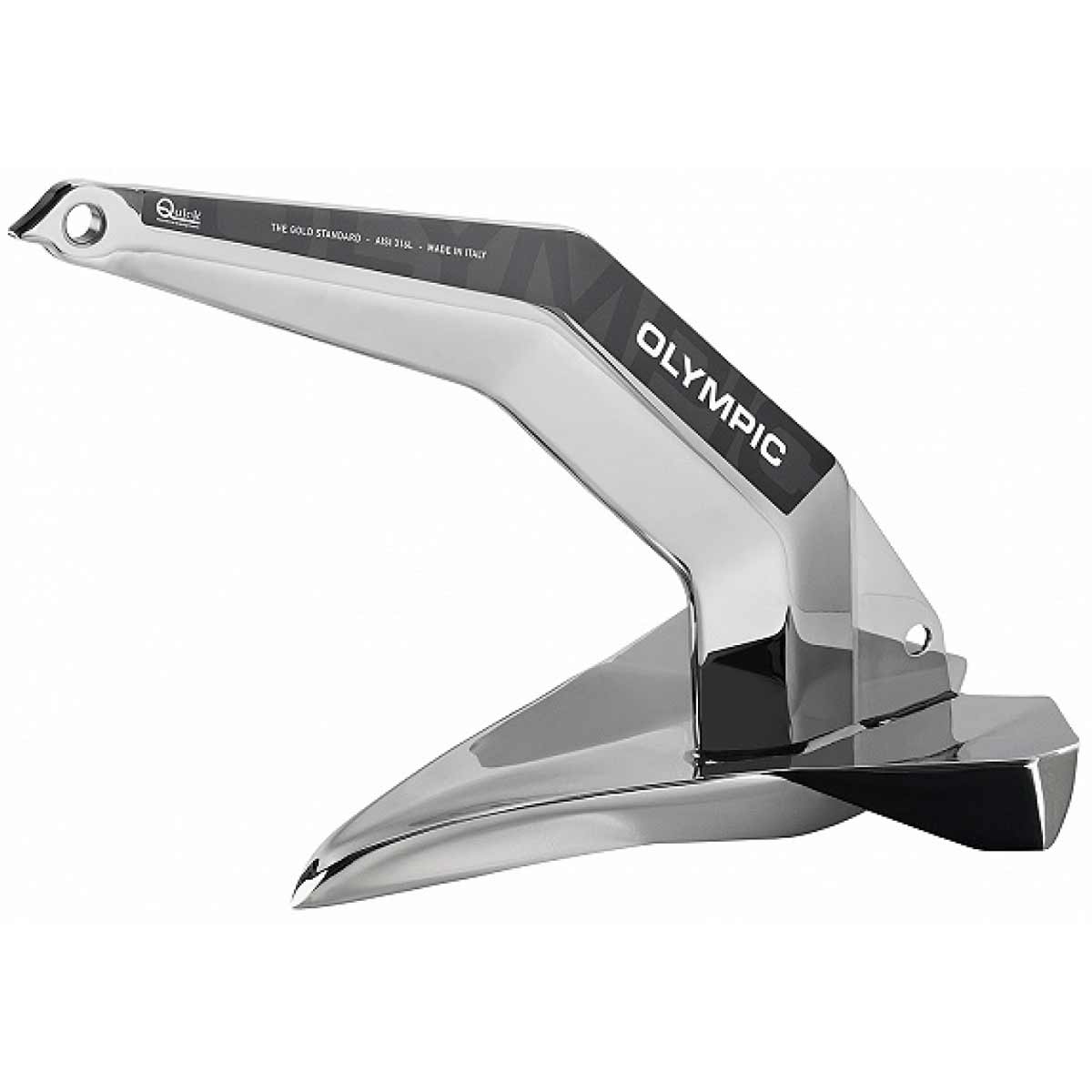 Quick Olympic Plow Anchor (60Kg / Polished Stainless Steel AISI 316)