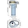 Quick DP2L 770 Vertical Windlass (350W / 12V / 6mm)