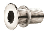 VETUS Thru-hull, stainless steel, flush flange, polished finish, G2''