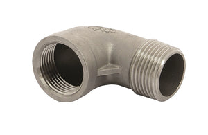 VETUS Elbow 90⁰, stainless steel, male - female G2''