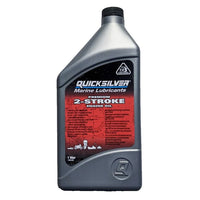 Quicksilver Premium 2 Stroke Oil - 1 Litre  92-8M0205370 Mercury Mariner Quicksilver Spare Parts