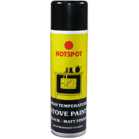 Hotspot High Temperature Black Aerosol Stove Paint - 450ml