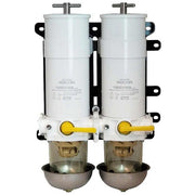 Racor 75/1000VMA10 Duplex Fuel Filter (10 Micron, Heat Shield) RAC-751000VMA10 751000VMA10